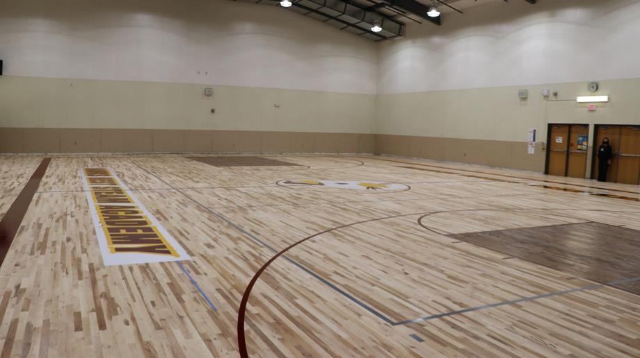 Hawks Nest STEAM Academy Gym Flooring